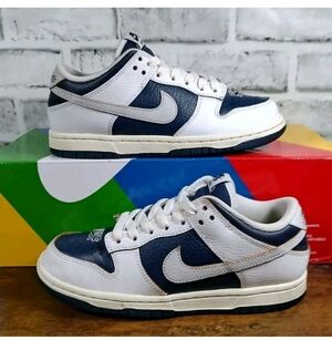 Nike HUF x Dunk Low SB New York FD8775-100 Men's Size 4.5 Navy White